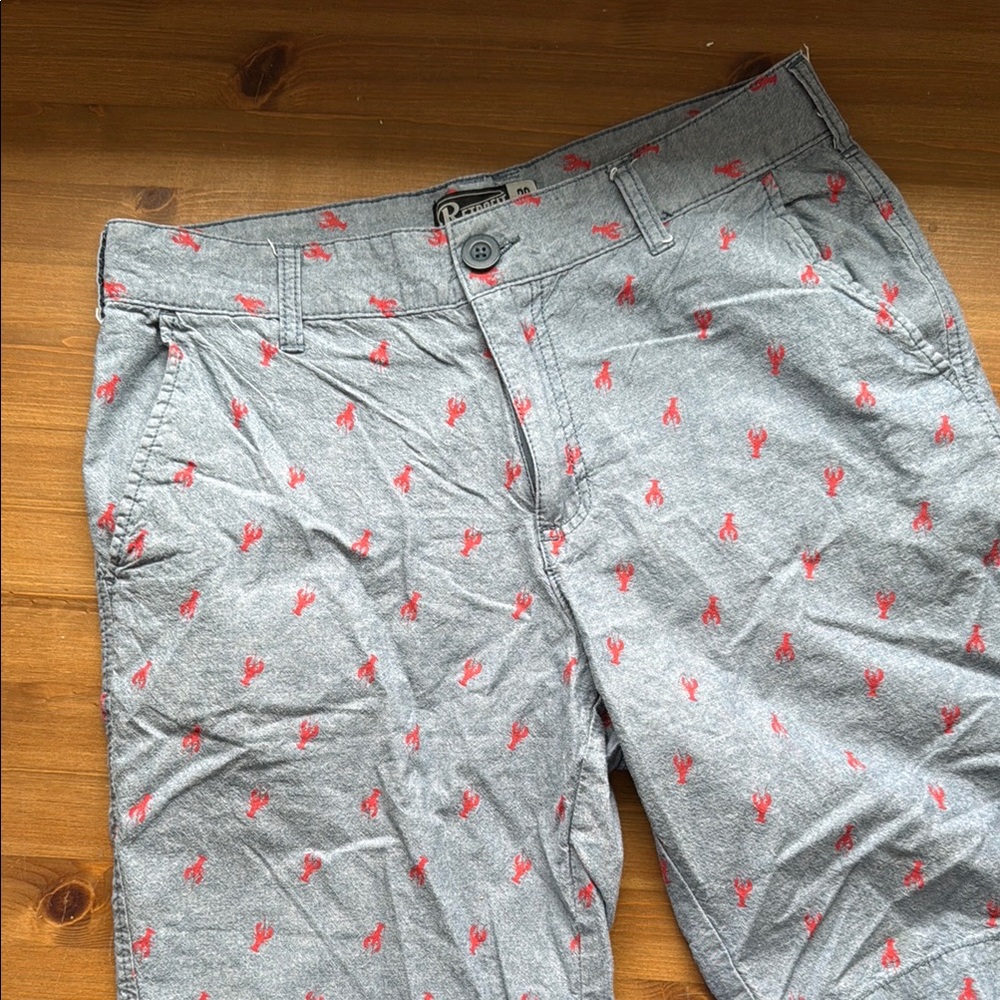 Men's Lobster Patterned Shorts